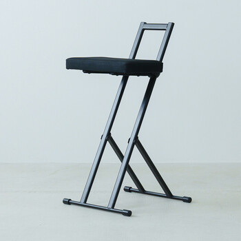 ルルチェア 高さ調節 折りたたみ カウンターチェア キッチン 作業 無段階調節 ワークチェア 送料無料-21