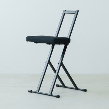 ルルチェア 高さ調節 折りたたみ カウンターチェア キッチン 作業 無段階調節 ワークチェア 送料無料-22