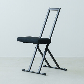 ルルチェア 高さ調節 折りたたみ カウンターチェア キッチン 作業 無段階調節 ワークチェア 送料無料-23