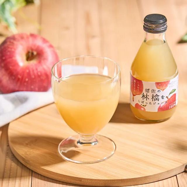 ホシフルーツ 徳佐の林檎をしぼったジュース 6個セット 送料無料-6