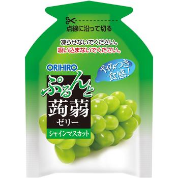 ぷるんと蒟蒻ゼリーパウチ シャインマスカット 18個セット 送料無料-1