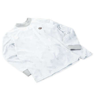 大きいサイズ SY32 by SWEET YEARS SYGオリジナルジャガードモックネックシャツ 3L 4L 5L 6L ホワイト ラッピング可 送料無料 即日発送-4