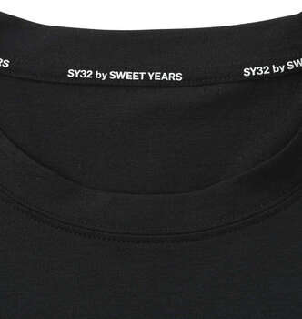 大きいサイズ SY32 by SWEET YEARS サークルロゴ長袖Tシャツ 3L 4L 5L 6L ブラック ラッピング可 送料無料 即日発送-3