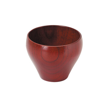 木製デザートカップ ナチュラル 赤摺 黒摺 大 2セット 送料無料-1