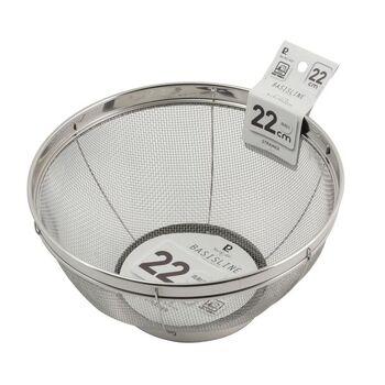 ベーシスライン ステンレス製キッチンザル22cm 3個セット 送料無料 即日発送-1