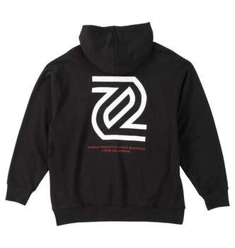 大きいサイズ SEVEN2 裏毛プルパーカー 3L 4L 5L 6L 8L ブラック ラッピング可 送料無料 即日発送-1