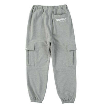 大きいサイズ SEVEN2 裏毛スウェットカーゴパンツ 3L 4L 5L 6L 8L グレー ラッピング可 送料無料 即日発送-1