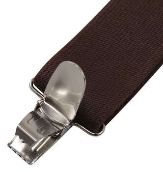 大きいサイズ サスペンダー 5L ブラウン ラッピング可 送料無料 即日発送-3