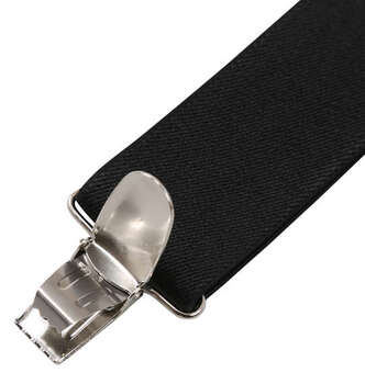 大きいサイズ サスペンダー 5L ブラック ラッピング可 送料無料 即日発送-3