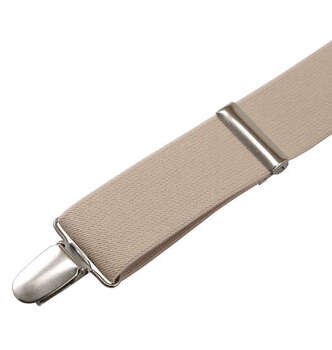 大きいサイズ サスペンダー 5L ベージュ ラッピング可 送料無料 即日発送-2