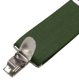 大きいサイズ サスペンダー 5L カーキ ラッピング可 送料無料 即日発送-3