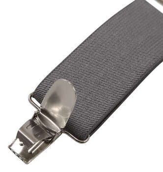 大きいサイズ サスペンダー 5L グレー ラッピング可 送料無料 即日発送-3