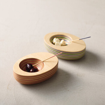 彩層たまご小鉢 青 緑 赤 橙 日本製 送料無料-2