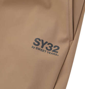 大きいサイズ SY32 by SWEET YEARS 3レイヤーフリースライニングジョガーパンツ 3L 4L 5L 6L ベージュ ラッピング可 送料無料 即日発送-3