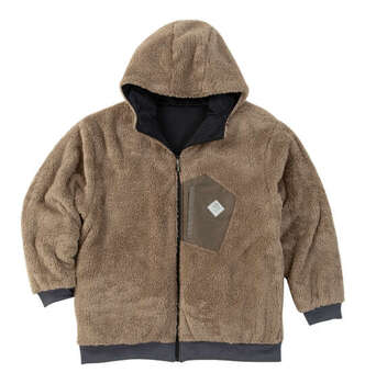 大きいサイズ KRIFF MAYER ひっくりフルジップパーカージャケット 3L 4L 5L 6L 8L ブラック ラッピング可 送料無料 即日発送-2