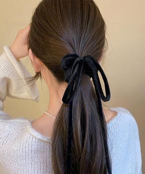 ヘアゴム レディース シュシュ 髪飾り 送料無料 即日発送-4