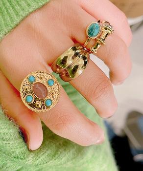 マルチデザインリングセット指輪4点セット 送料無料 即日発送-2