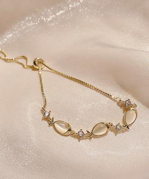 ブレスレット バングル アクセサリー　チェーンブレスレット レディース ゴールド 送料無料 即日発送-9