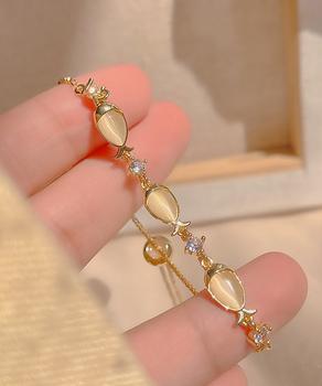 ブレスレット バングル アクセサリー　チェーンブレスレット レディース ゴールド 送料無料 即日発送-3