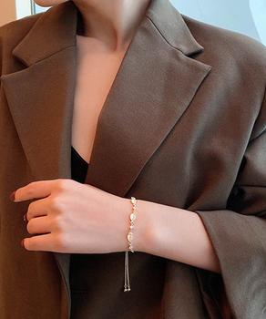 ブレスレット バングル アクセサリー　チェーンブレスレット レディース ゴールド 送料無料 即日発送-5