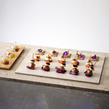 石紋 せきもん 板皿 白 L 日本製 送料無料-8