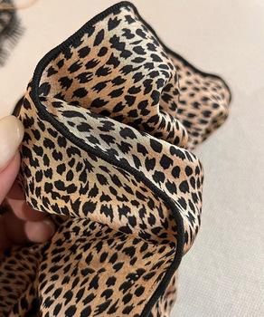 レオパード柄シュシュ ボリューム 髪飾り 送料無料 即日発送-9