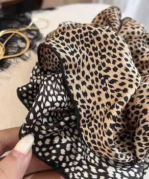 レオパード柄シュシュ ボリューム 髪飾り 送料無料 即日発送-7