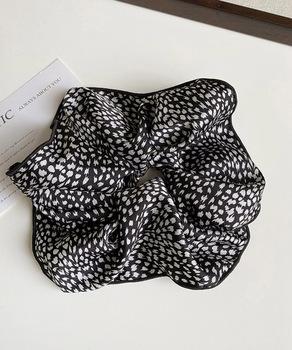 レオパード柄シュシュ ボリューム 髪飾り 送料無料 即日発送-8