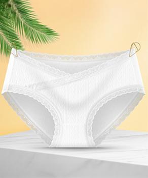 レース付き マタニティ ショーツ 妊婦用 送料無料 即日発送-3