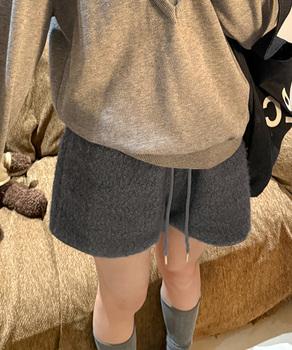 ボアショートパンツ もこもこルームパンツ 送料無料 即日発送-5