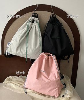 ナップサック 巾着リュック ボディバッグ 送料無料 即日発送-1