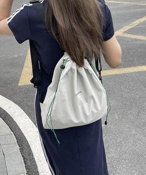 ナップサック 巾着リュック ボディバッグ 送料無料 即日発送-4