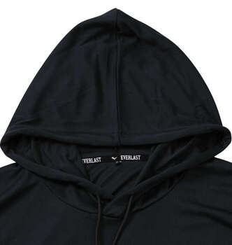 大きいサイズ EVERLAST レイヤードプルパーカー 3L 4L 5L 6L ブラック ラッピング可 送料無料 即日発送-3