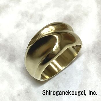 日本製 アンティーク風リング しっかり存在感 BR 3417 送料無料 即日発送-5