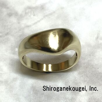 日本製 アンティーク風リング シンプル BR 3081 送料無料 即日発送-1