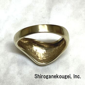 日本製 アンティーク風リング シンプル BR 3081 送料無料 即日発送-5