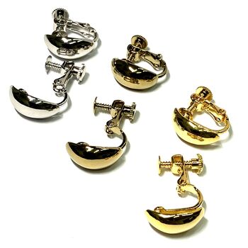 ネジバネ式 甲型イヤリング E 0810 送料無料 即日発送-3