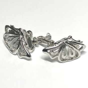 ネジバネ式 バタフライイヤリング E 0808 送料無料 即日発送-2