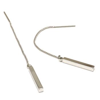 アメリカンピアス 1ペア 四角柱チャーム Api 1707 送料無料 即日発送-1