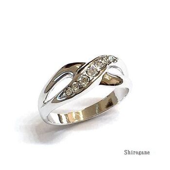 日本製 しっかりめの大人ピンキーリング 高品質クリスタル使用 BR 614 送料無料 即日発送-1