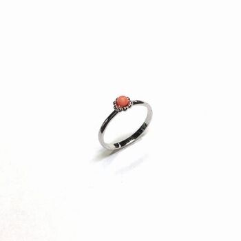 日本製 ちょこんとフラワーリング BR 2194 送料無料 即日発送-5