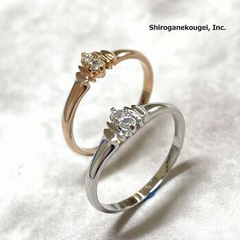 日本製 デザインファッションリング○○ラウンド ２色展開 高品質クリスタル使用 BR 132 送料無料 即日発送-1