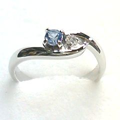 日本製 デザインリング ３石色展開 高品質クリスタル使用 BR 4167 送料無料 即日発送-3