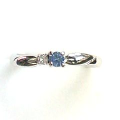 日本製 高級クリスタルのファッションリング 3石色展開 高品質クリスタル使用 BR 4166 シルバーカラー 送料無料 即日発送-3