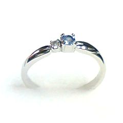 日本製 高級クリスタルのファッションリング 3石色展開 高品質クリスタル使用 BR 4166 シルバーカラー 送料無料 即日発送-6