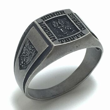 日本製 知恵 勇気 カレッジリング 名誉 真実 BRK 3 送料無料 即日発送-3