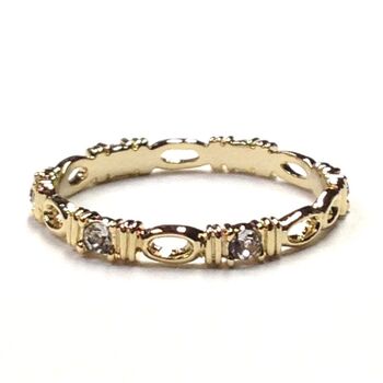 日本製 EgyptStyle エジプト調リング 高品質クリスタル使用 BR 2855 G 送料無料 即日発送-0