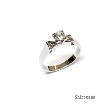 日本製 豪華な立て爪SILVER925リング 高品質クリスタル使用 SR 5505 送料無料 即日発送-1