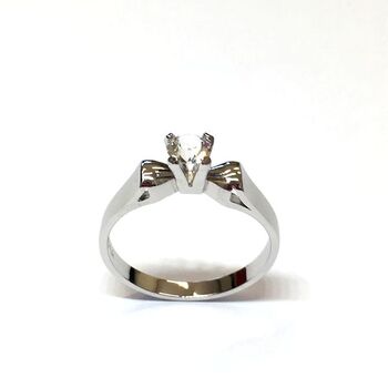 日本製 豪華な立て爪SILVER925リング 高品質クリスタル使用 SR 5505 送料無料 即日発送-2