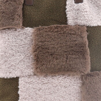 エコファーパッチワーク トートバッグ  Nananoel pappy 送料無料 即日発送-13